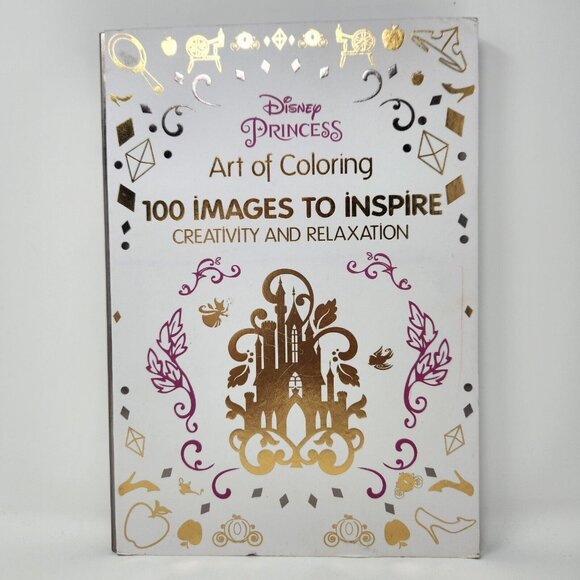 Art Therapy: Disney Princess: 100 Images to Inspire Creativity and Relaxation - Picture 1 of 12